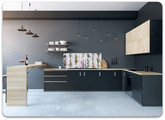 Modular Kitchen Interiors